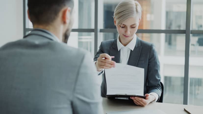 A Today CFO advisor reviewing financials with a client